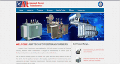 Desktop Screenshot of amptechtransformers.com